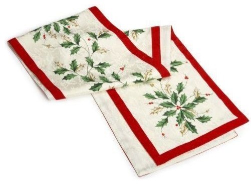 Lenox Holiday Tablecloth, Ivory, 108