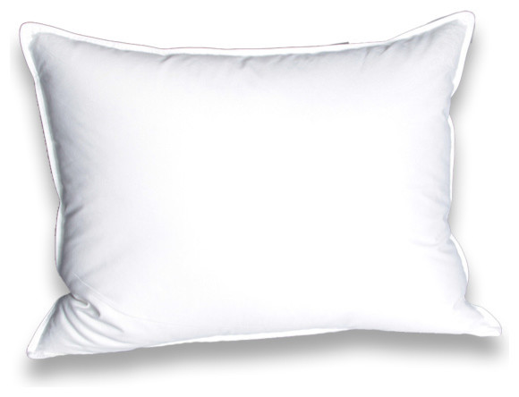 Manhattan Boudoir Down Pillow, White