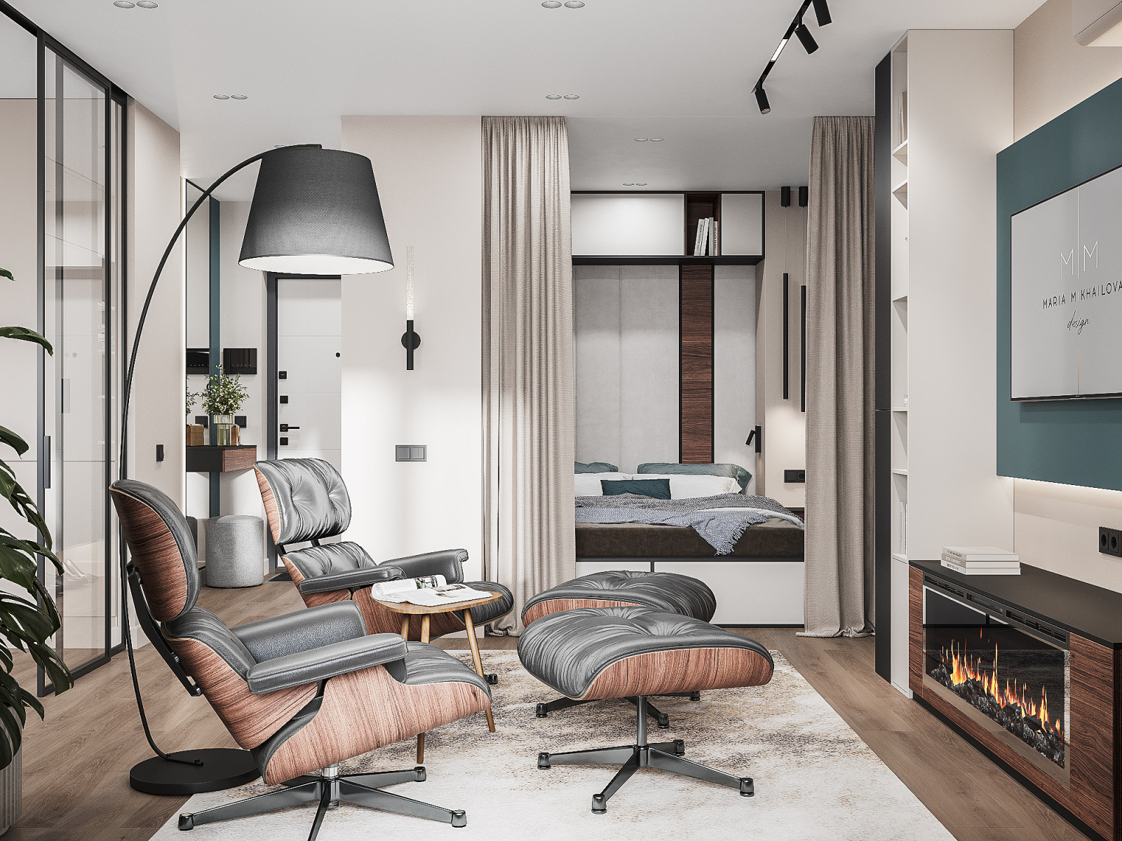 Стильный интерьер г. Москва