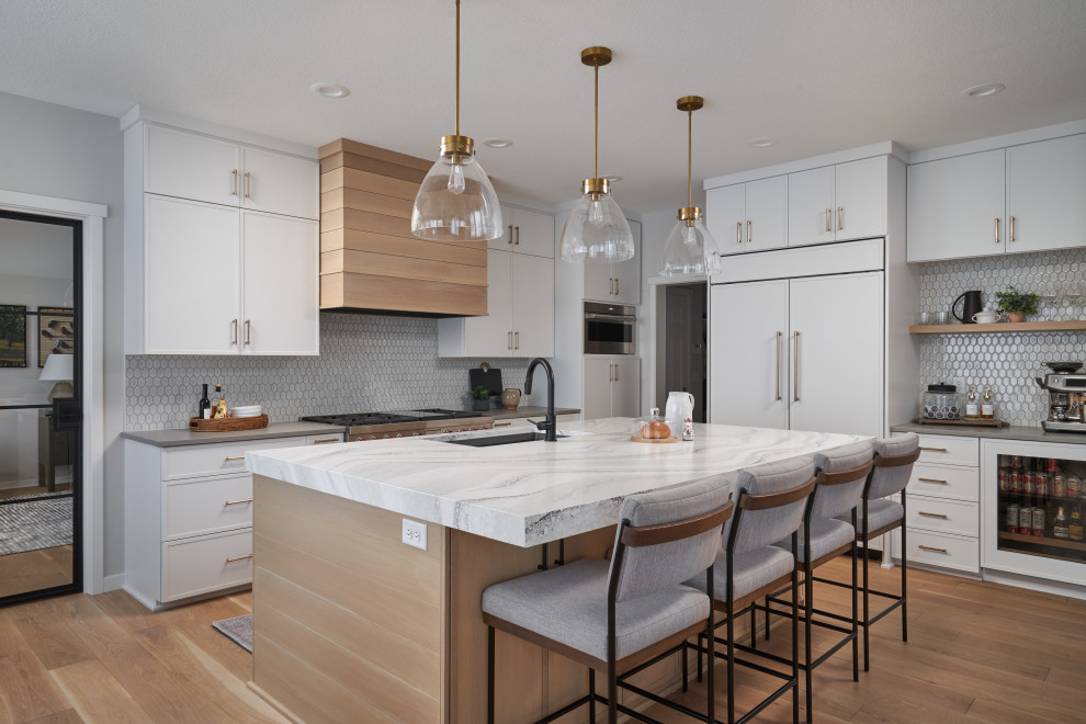 Kitchen - transitional kitchen idea in Minneapolis