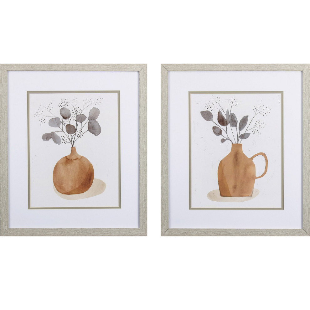 La Planta Wall Art, 2Piece Set Contemporary Prints And Posters