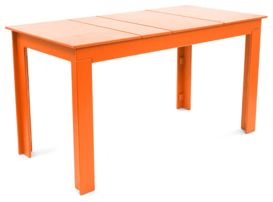 Lollygagger Picnic Table, Sunset Orange