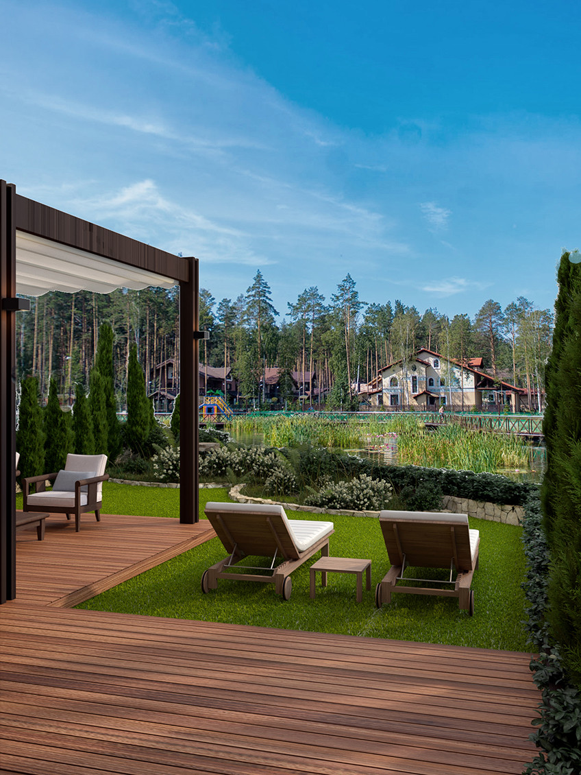 Образцово2 Фасад и двор