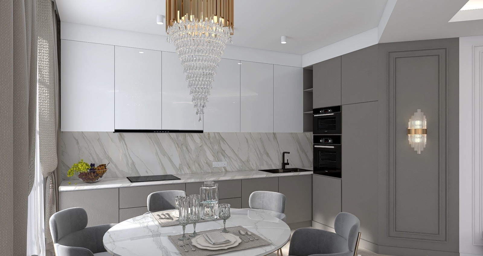 Дизайн квартиры 98 м. кв.