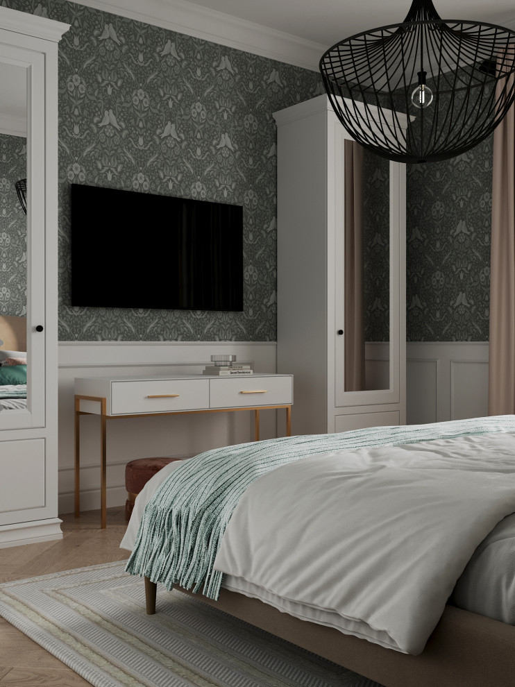 Дом с арочными окнами