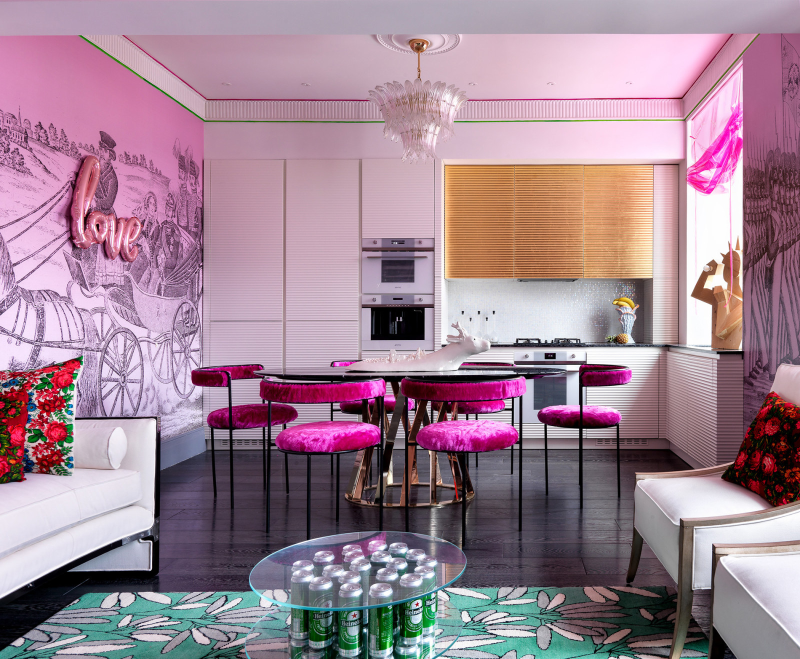 Apartment with Russian humour