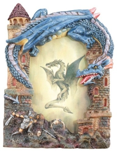Dragon Picture Frame (3" X 5"), SS-4935