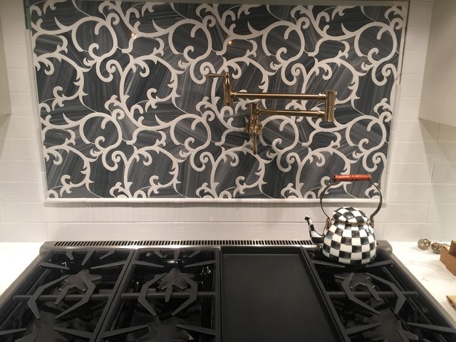 kitchen range accent wall tile skandinavisk-koek