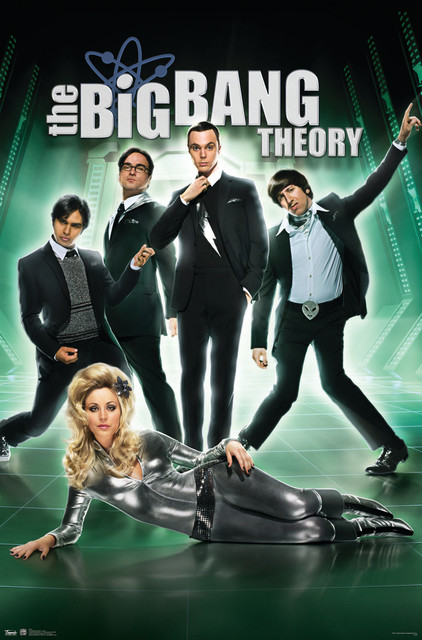 The Big Bang Theory Group Poster - Contemporary - Prints And Posters - by  Trends International | Houzz