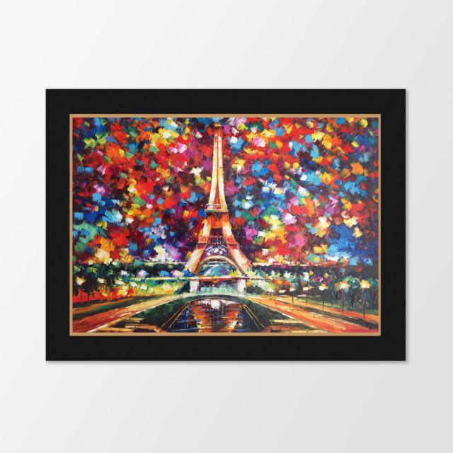 Paris Handmade Wall Art Framed Museum Quality Wall Decor Size: 44x56 ...