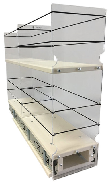 5x2x22 Storage Solution Drawer, Cream