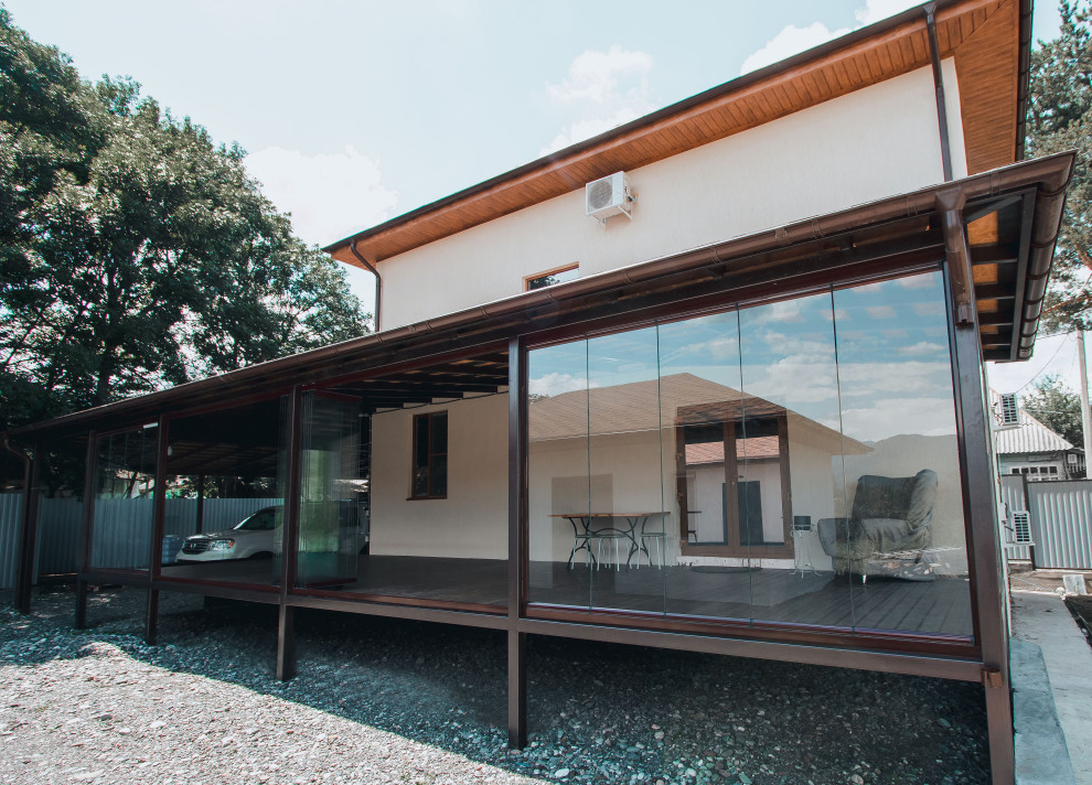 Остекление веранды в горной Адыгее