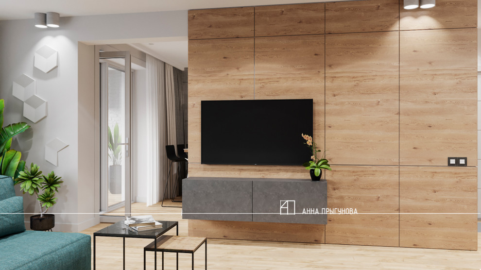 Проект трехкомнатной квартиры г. Екатеринбург