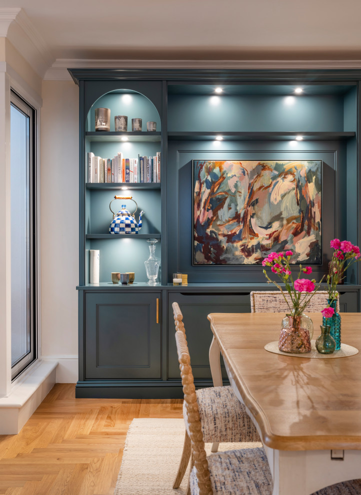 Beautiful Bespoke Wall Unit with Custom Storage