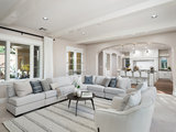 Transitional Family Room by Attractive Interiors Home Staging
