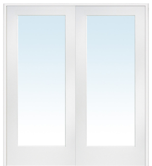 French Interior Door 1 Lite 62 X81 75 Both Active In Swing Contemporary Interior Doors By Verona Home Design Houzz