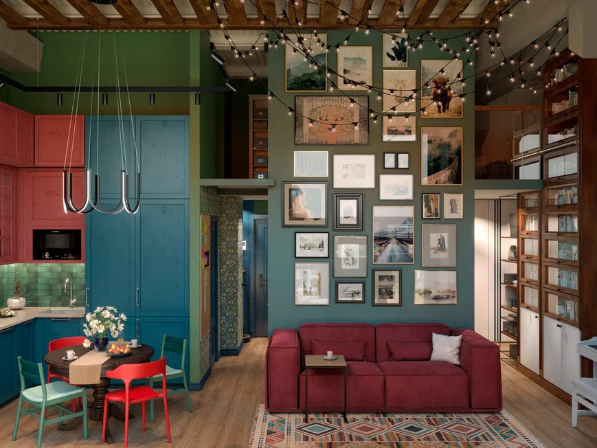 Ремонт квартиры для семьи из трех человек