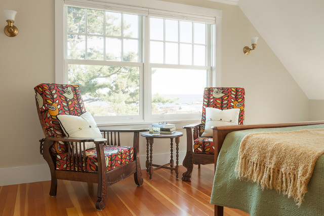 Oceanfront Cottage maritim-schlafzimmer