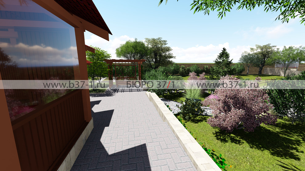 Ландшафтный дизайн в п.Зеленый Бор