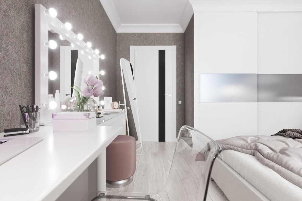 Светлый, воздушный интерьер в спокойных цветах