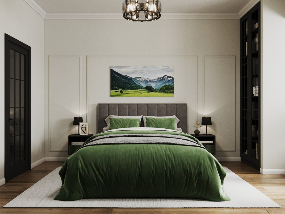 Дизайн интерьера трехкомнатной квартиры "Квартира в стиле современная классика"