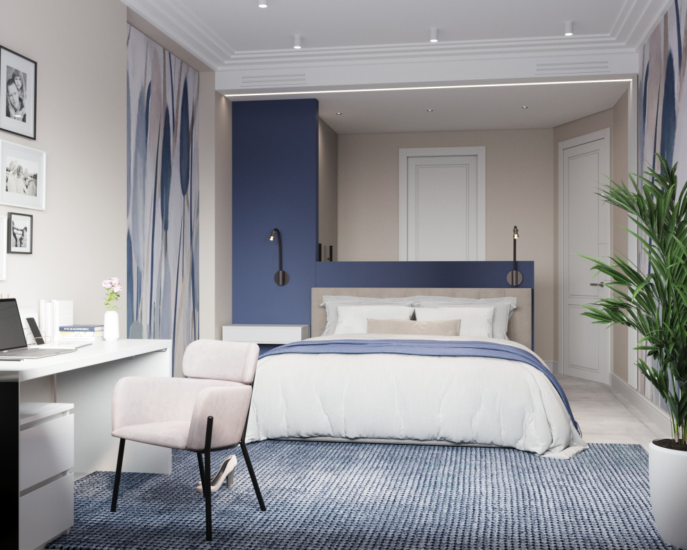 Мастер-спальня_"Закат на 51-м этаже"