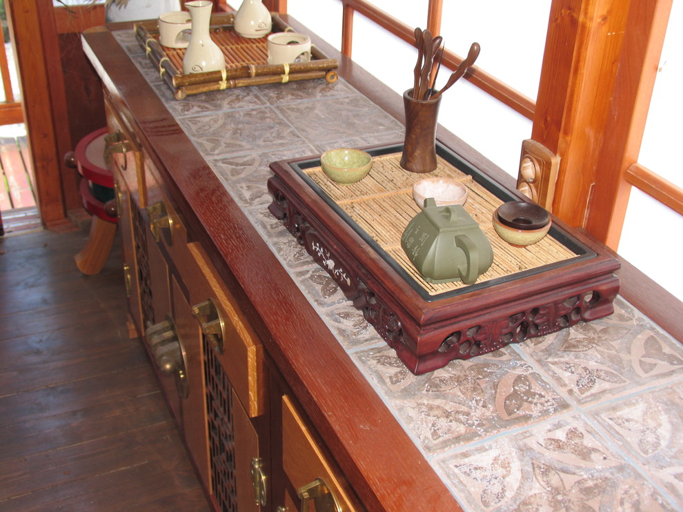 в чайном домике