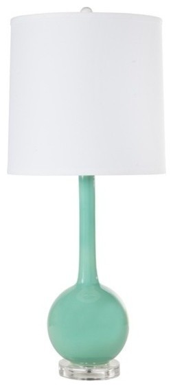 Lydia Table Lamp, Turquoise