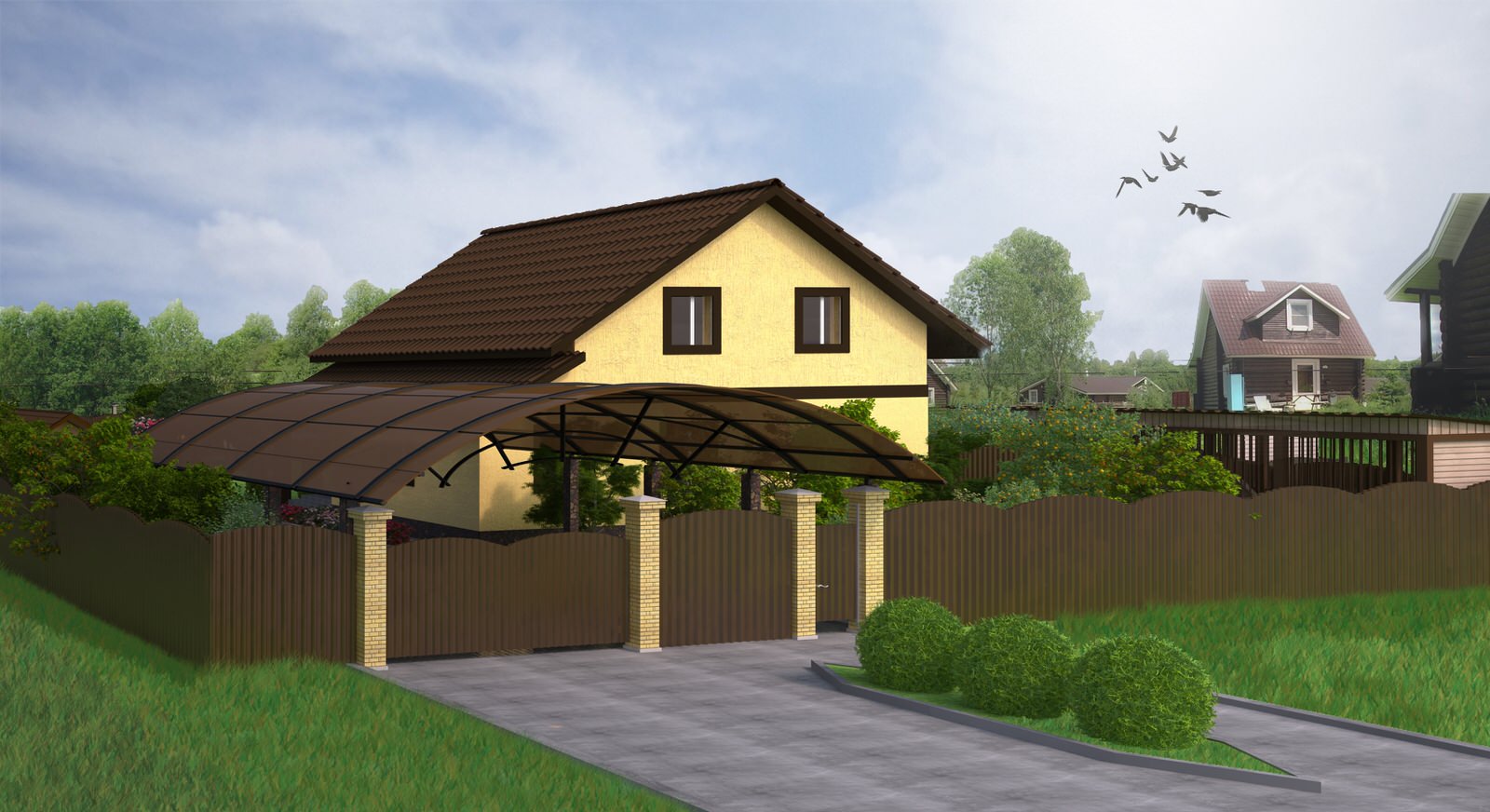 Территория отдыха