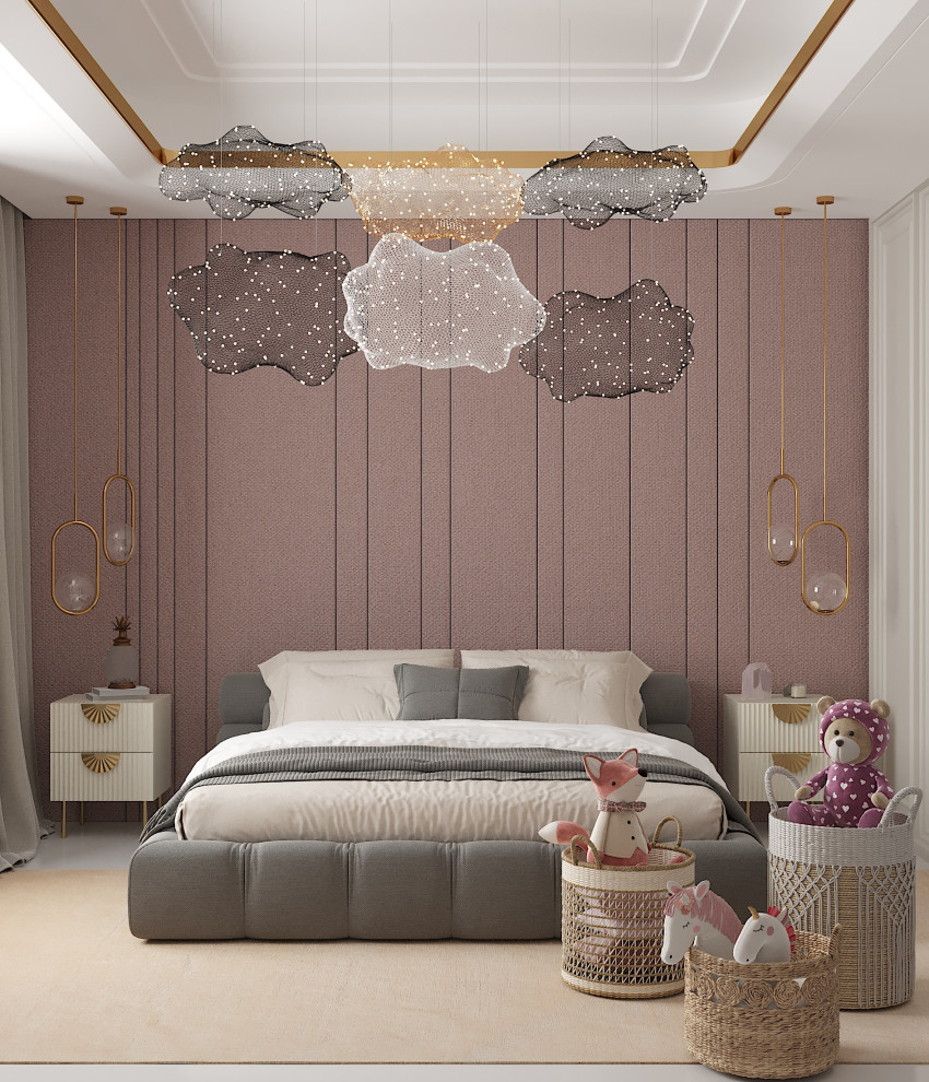 Проект детской спальни для девочки