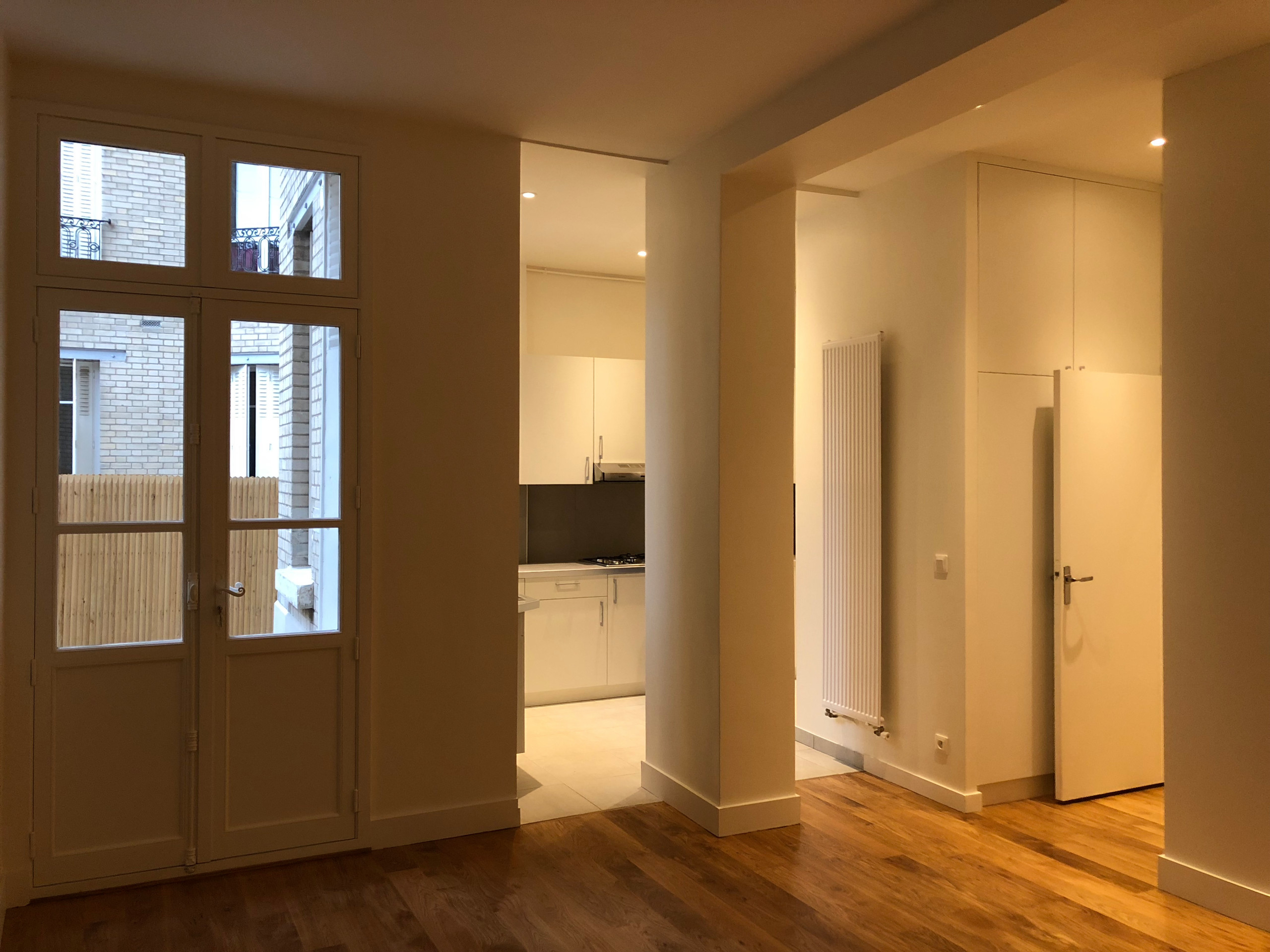 Création d'un 3 pièces à Paris