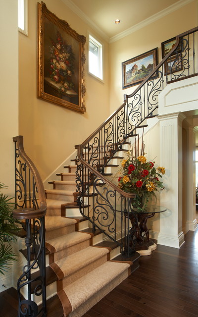 Redmond Custom traditional-staircase