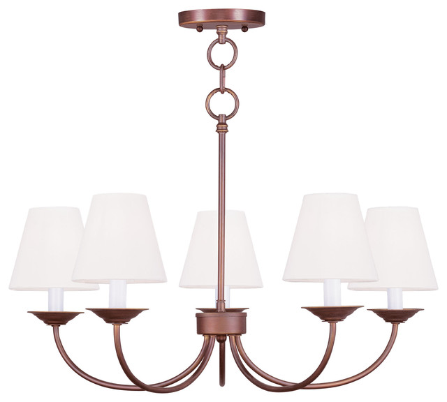 Livex Lighting Mendham Convertible Chain Hang Chandelier Ceiling