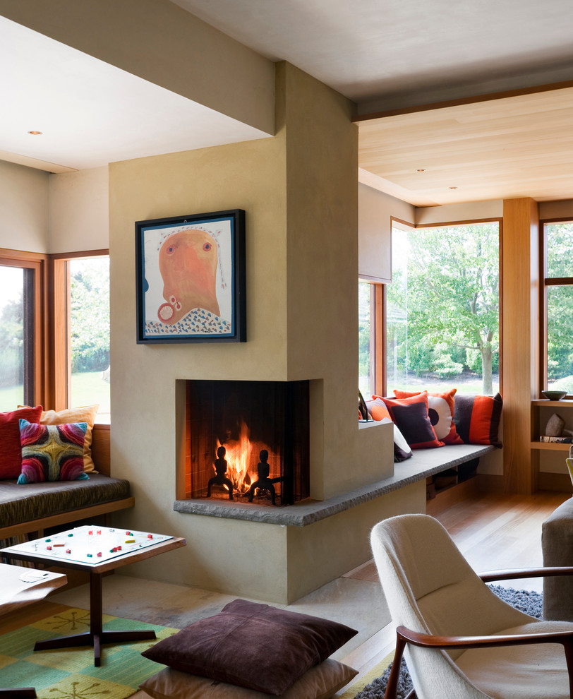 Wainscott Residence - Contemporary - Family Room - New York - by ...