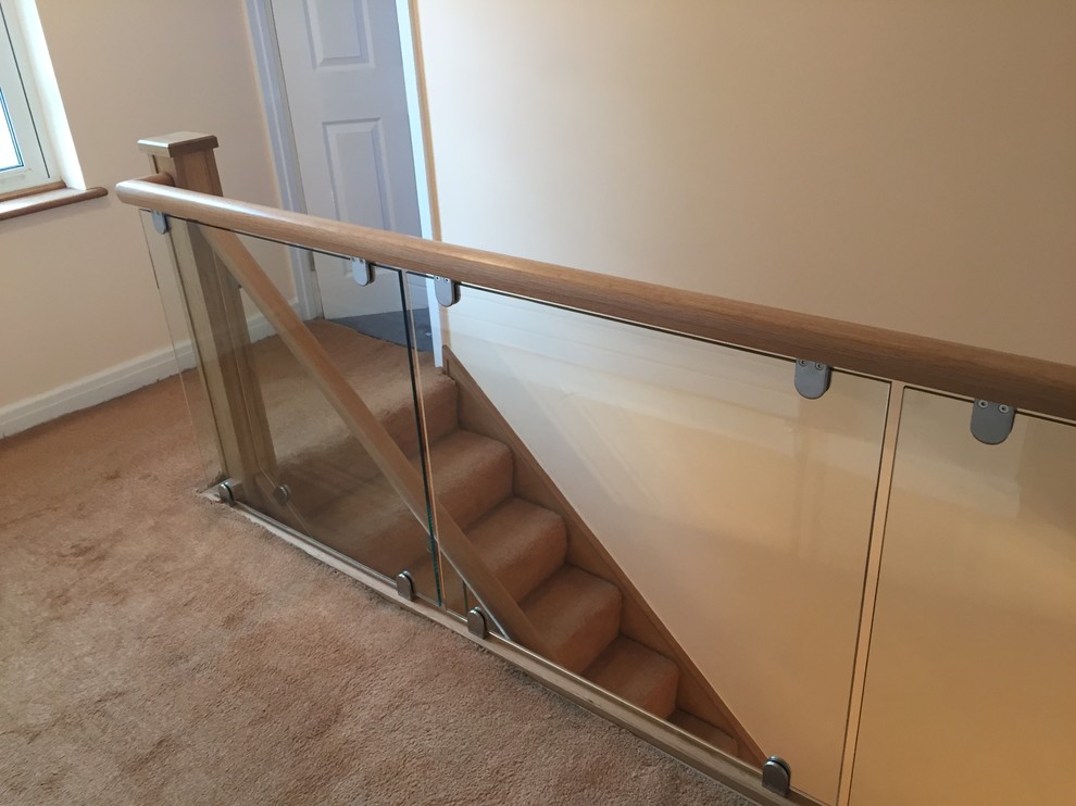 Refurbishment Glass with Brackets