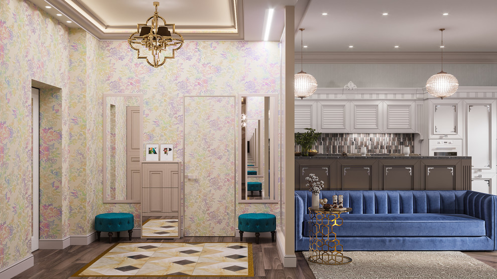 Дизайн проект квартиры "Элегантная роскошь"