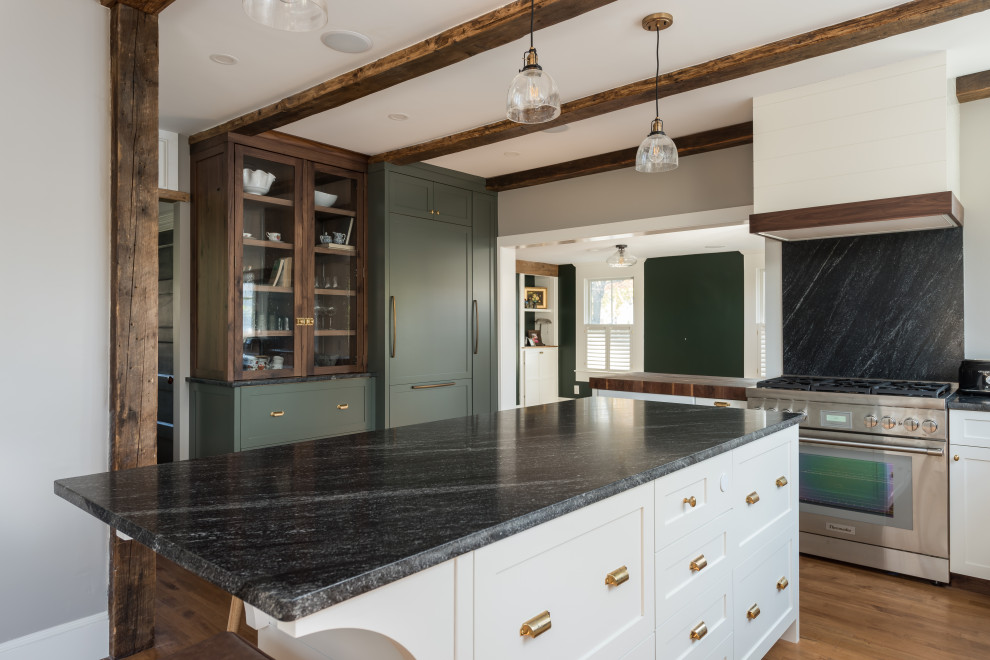 River Street, Northboro Ma Farmhouse Kitchen Boston by Design