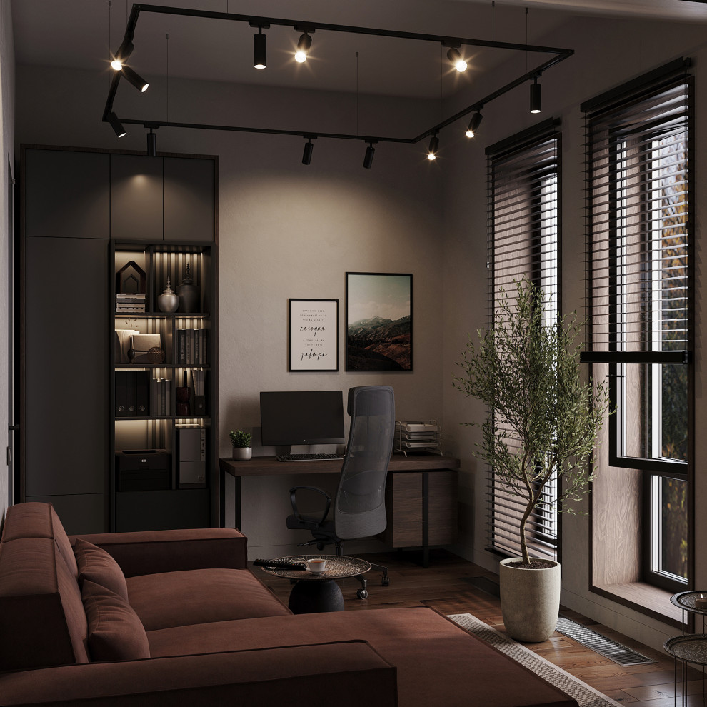 Кабинет хозяина загородного дома