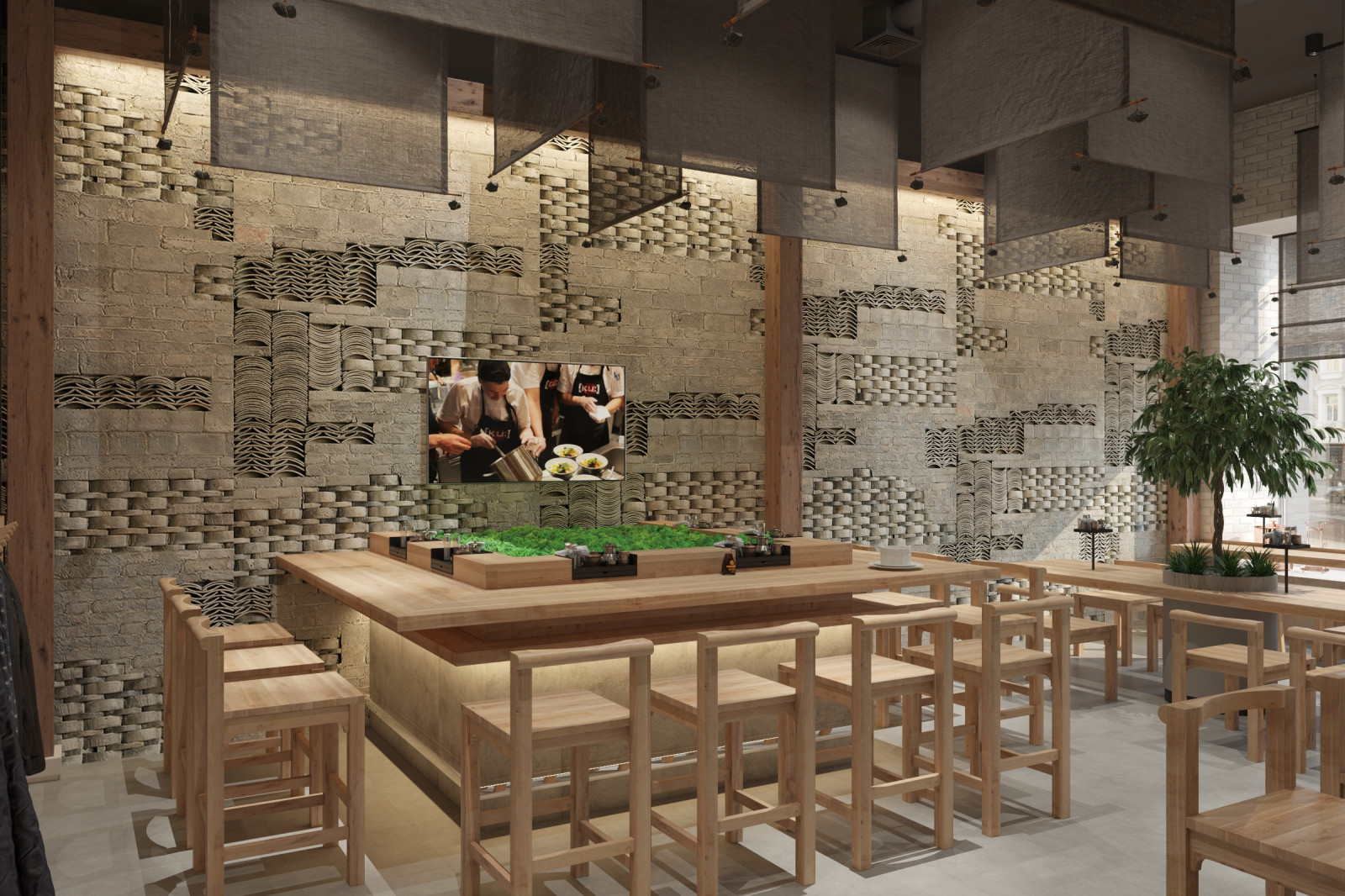 Интерьер РАМЕННОЙ