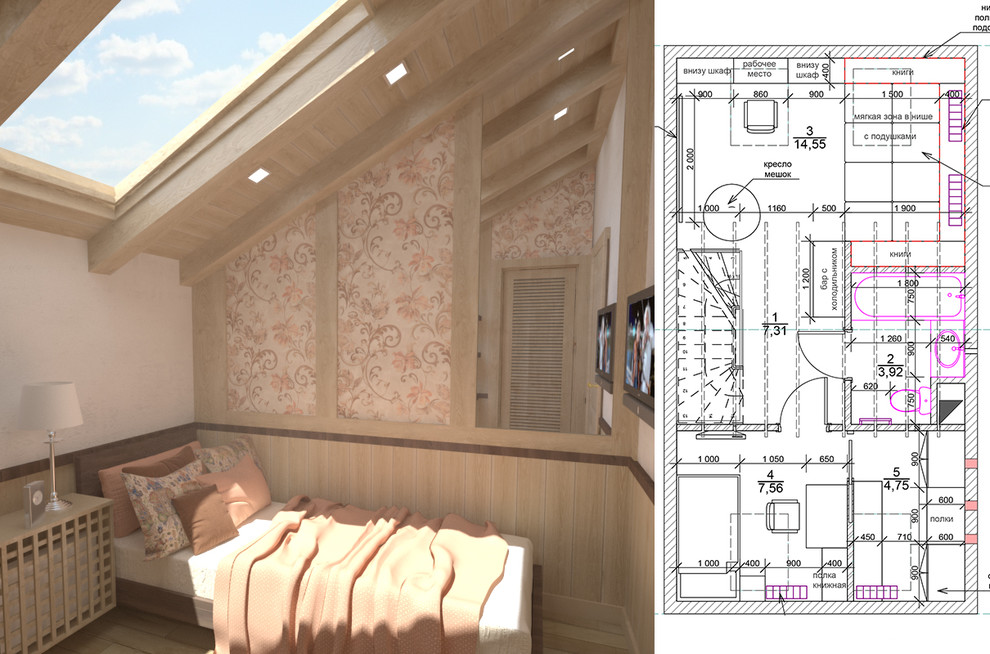 Таунхаус - дерево на первом месте.