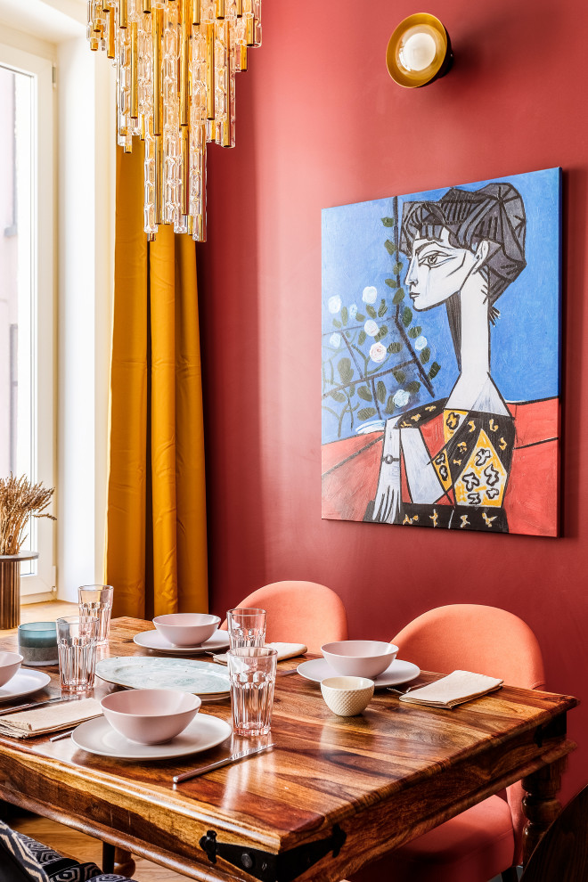 Яркие апартаменты для сдачи в аренду в центре Москвы