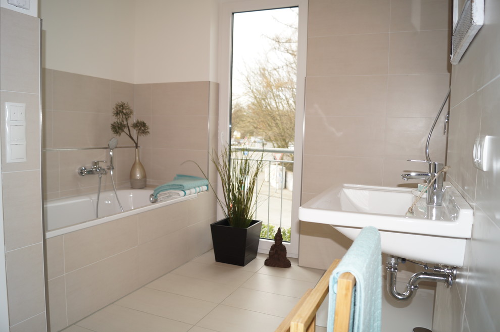 Modernes Badezimmer in Düsseldorf