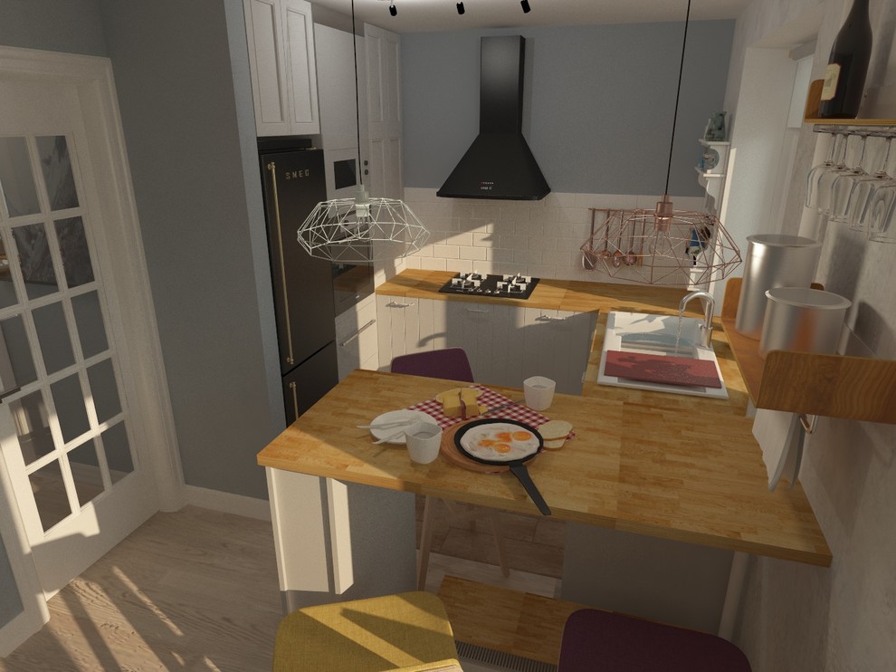 Квартира студия с отдельной спальней!