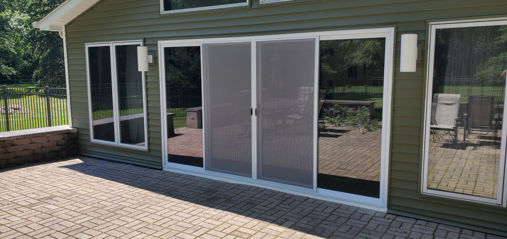 Custom 4-lite sliding glass door
