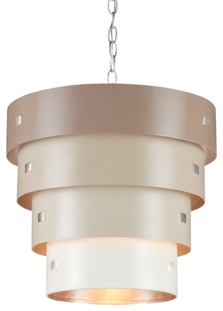 Graduation Taupe Pendant Contemporary Pendant Lighting by