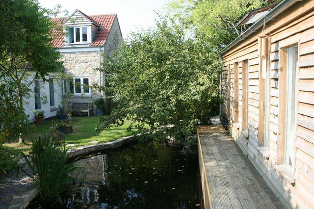 Willow Barn lantlig-fasad