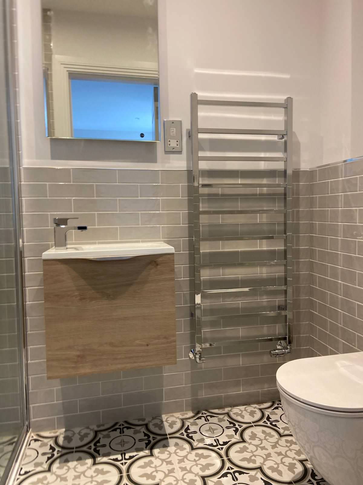Four Luxury Bathrooms and a Cloakroom for Zafiro Homes LTD
