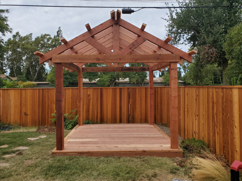 Redwood Patio and Pavilion