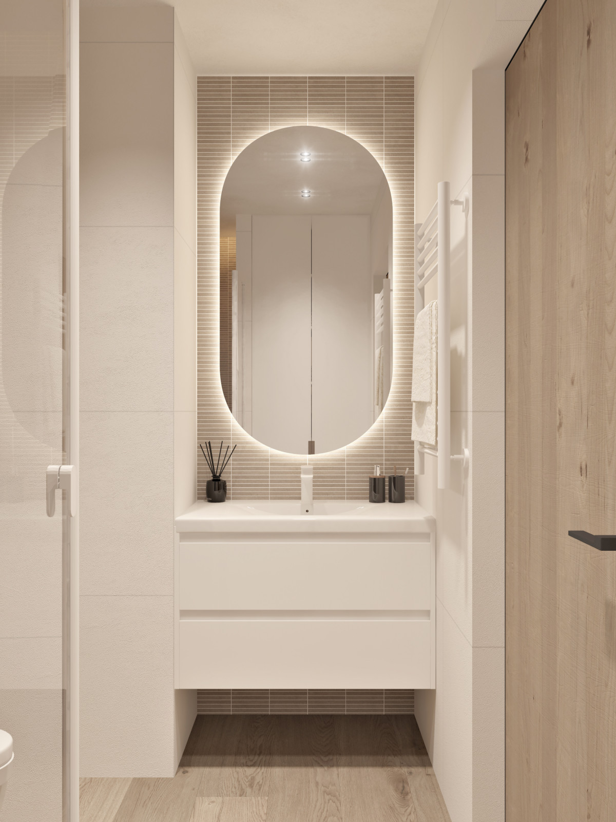 Однокомнатная квартира для девушки. Ижевск, ЖК "Маэстро", 40,6 кв.м.