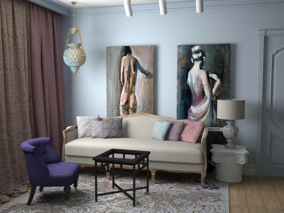 Будуар с восточными нотками